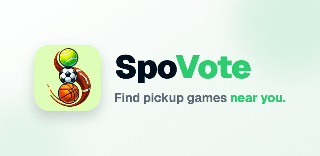 SpoVote Google Play feature graphic